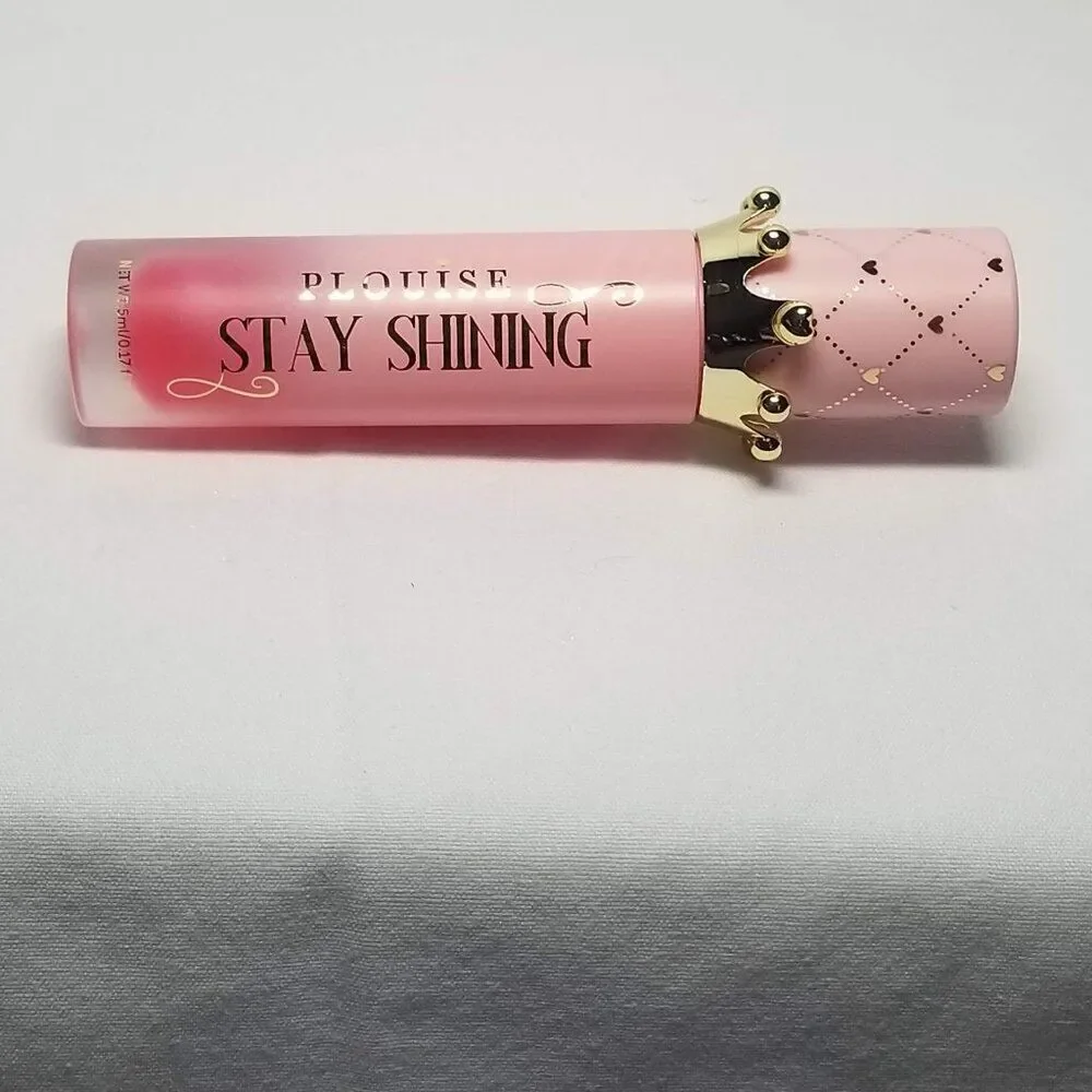 P.Louise Stay Shining Lip Oil - Raspberry Reign